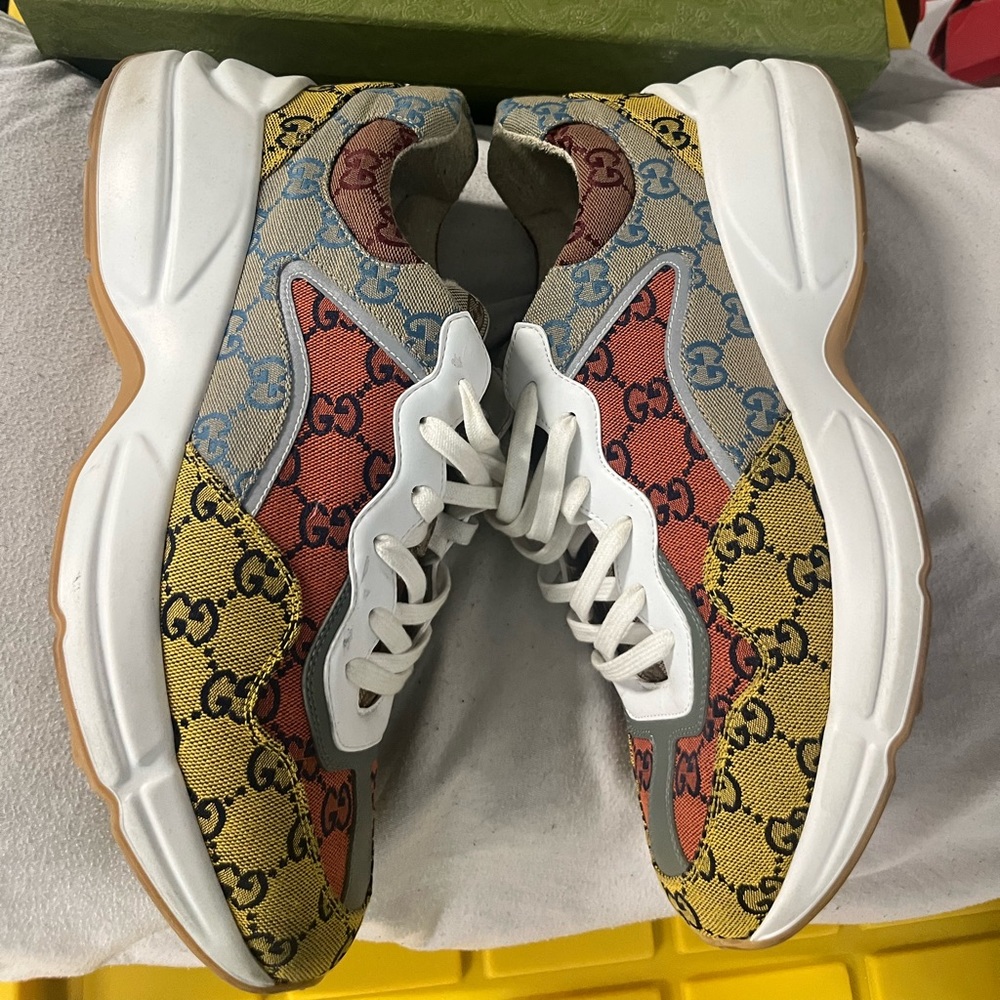 Gucci shoes size 12 multi color